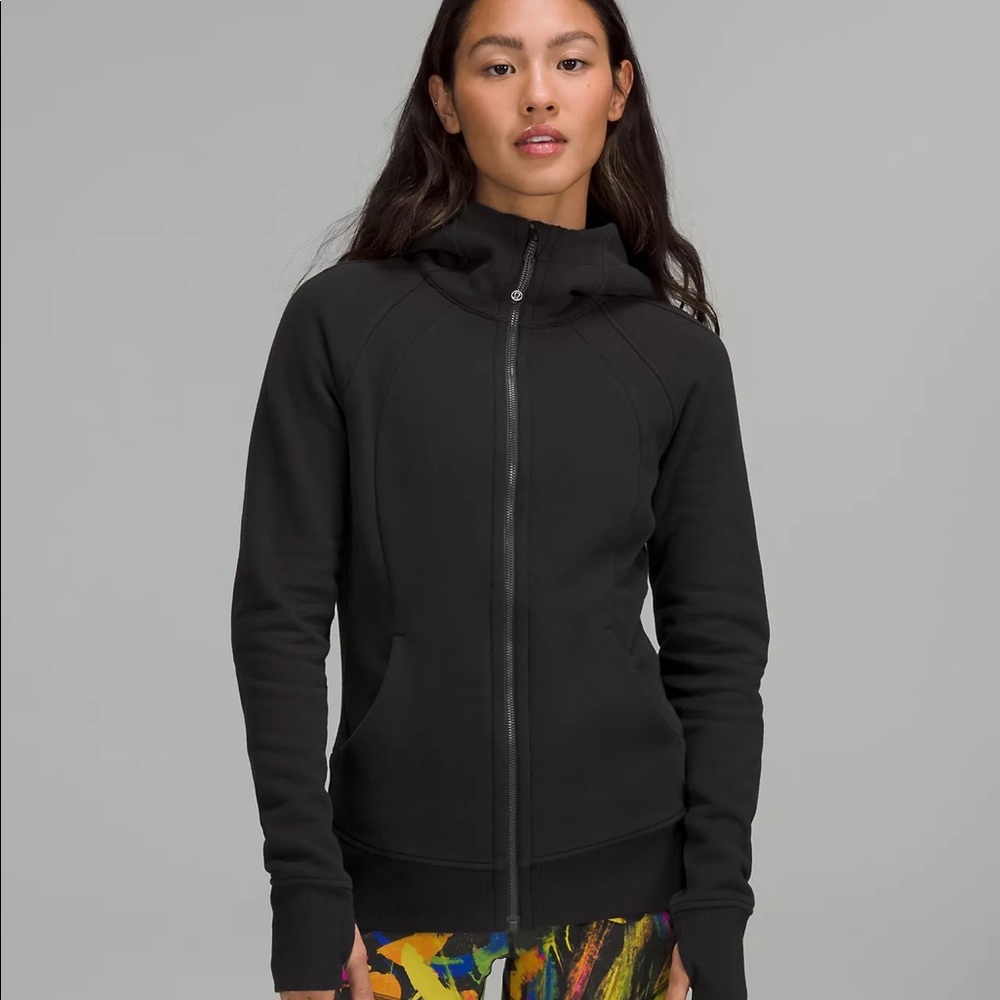 Lululemon athletica black zip up jacket